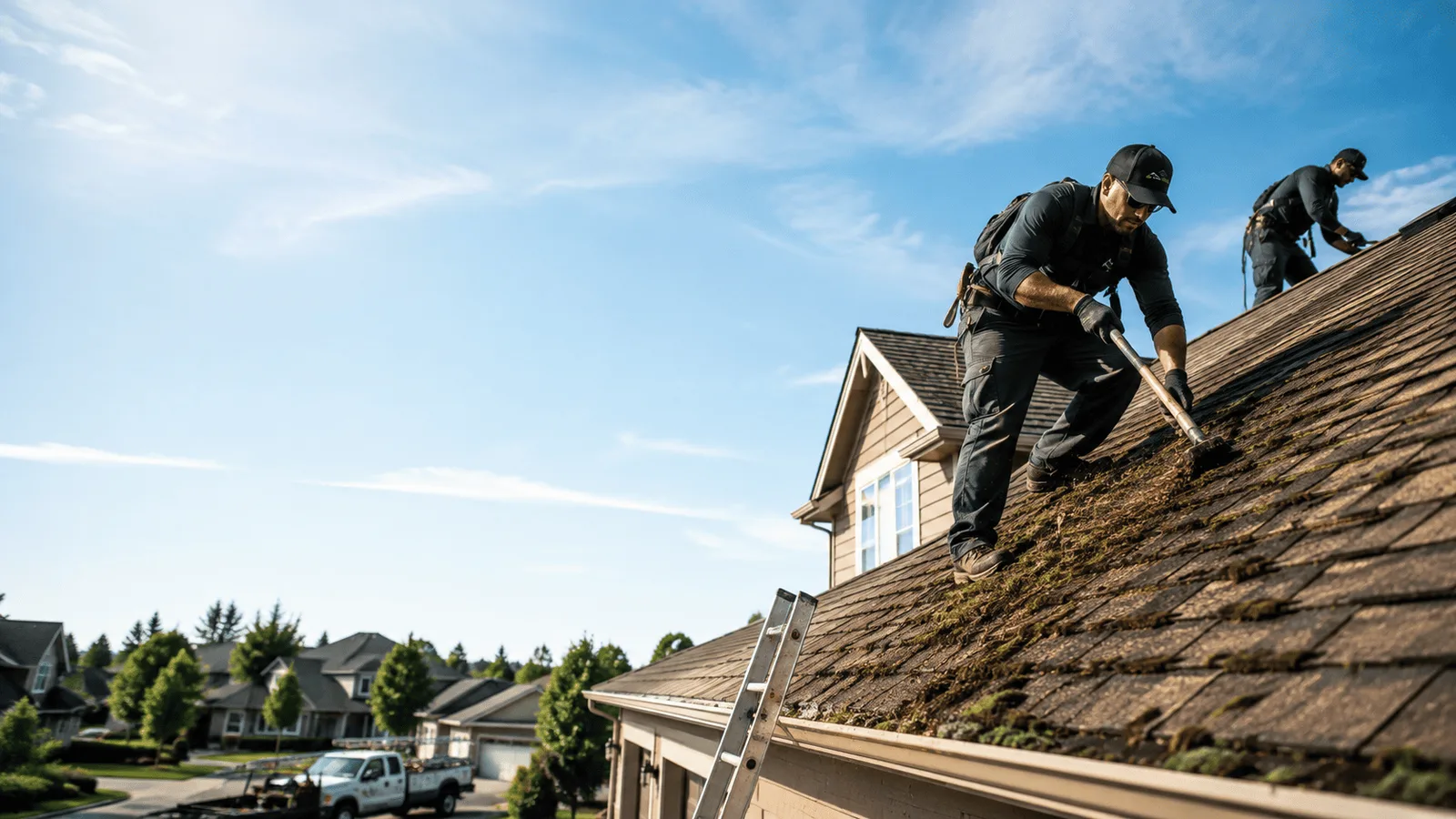 Roof Moss Removal in Lincoln, TX near me